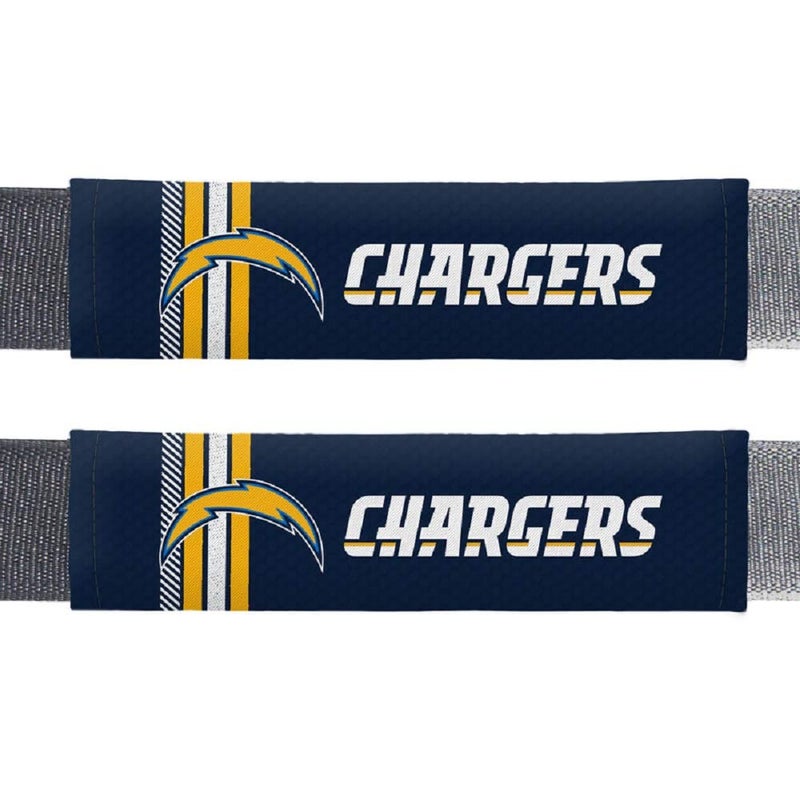 فريمونت داي NFL Los Angeles Chargers Rally Design، وسادات حزام الأمان التلقائي، ألوان الفريق، مقاس واحد